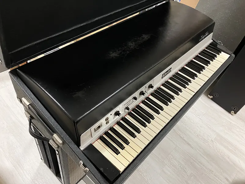 Rhodes MK1 Suitcase 73-Key Electric Piano 1978 - Black Rounded Top