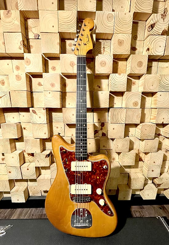 Fender Jazzmaster 1961 Slab Neck with OHSC image 1