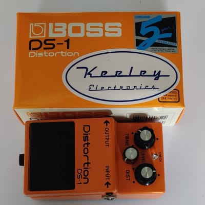 Boss DS-1 Distortion with Keeley Ultra Mod