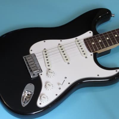 Fender Stratocaster 1984-1987 Black / White tuxedo image 2