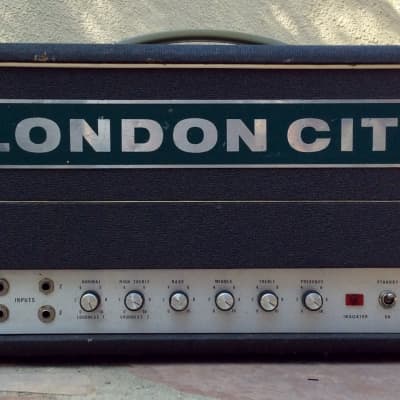 VINTAGE 1971 LONDON CITY DEA 100 WATT MK IV "SUPER AMPLIFIER"  MARSHALL JTM JMP 100 PARTRIDGE OT image 3