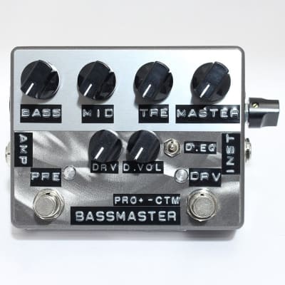 shin's music Bass Master PRO+ CTM w/ Drive EQ Select Switch [Black 