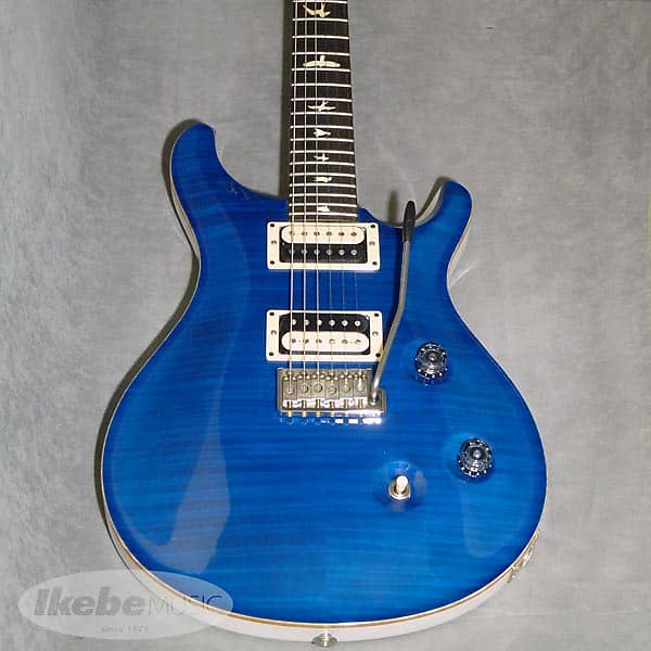 P.R.S. Ikebe Order Custom24 McCarty Thickness Royal Blue / White Wash Back #169963Used image 1