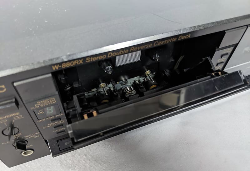 Teac W-880RX Double Reverse Cassette Deck - dbx