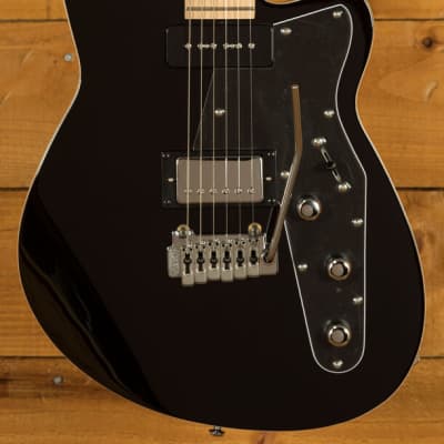 Reverend Bolt-On Series | Double Agent W - Midnight Black - Maple for sale