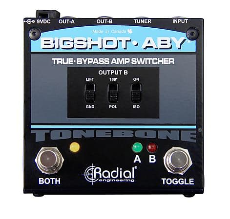 Radial Big Shot ABY True Bypass Switcher Pedal image 1