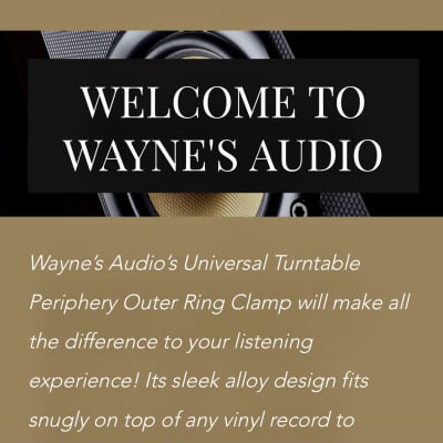NEW Wayne's Audio Copper Turntable Mat 294mm X 5mm "VERY FLAT", for any 12" Platter, Micro Seiki CU-180 image 15