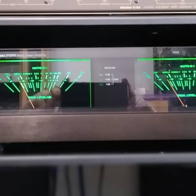 Proton D1200  Stereo Amplifier. Rare dynamic power on demand. Green Vu. image 2
