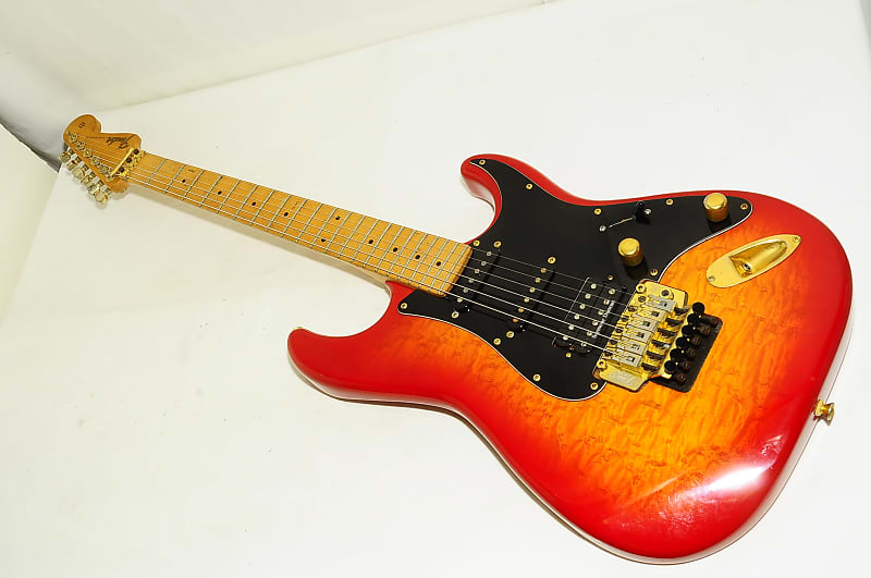 Rare Fender Japan STR-75 SSH Stratocaster Fujigen Electric