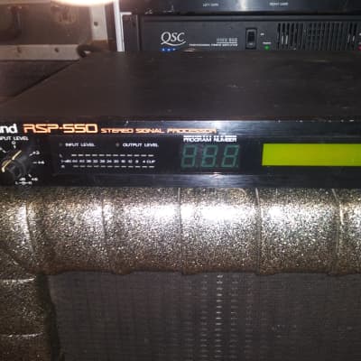 Roland RSP-550 Stereo Signal Processor Multi Effect Rack Unit | Reverb