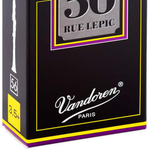Vandoren CR5035 Rue Lepic Bb Clarinet Reeds - Strength 3.5 (Box of 10)