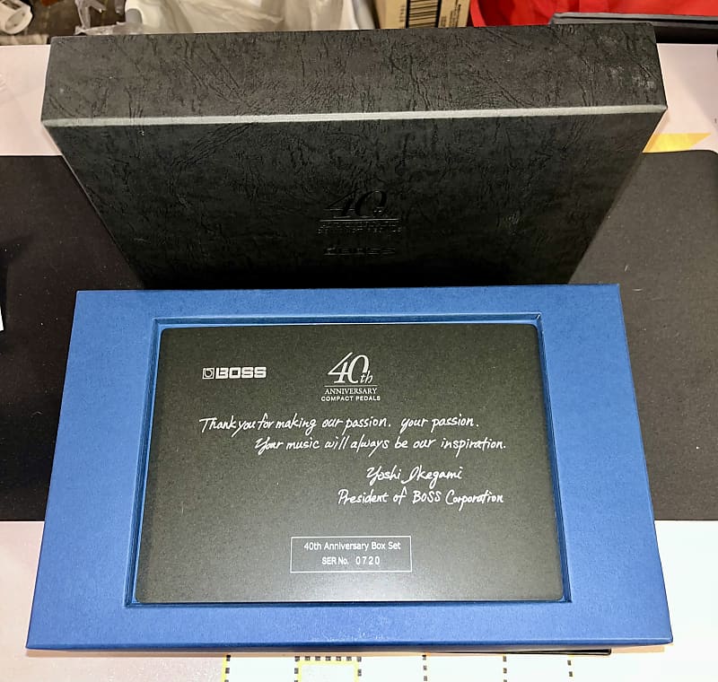 Boss 40th Anniversary Box Set SP-1,PH-1,OD-1 | Reverb