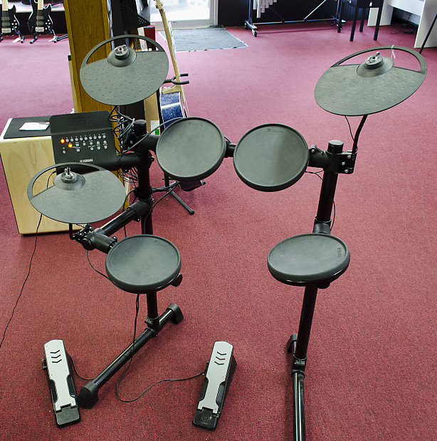 Yamaha DTX400K Electronic DRUM KIT 3 Toms 2 Cymbals USB Practice Mode Price dropped