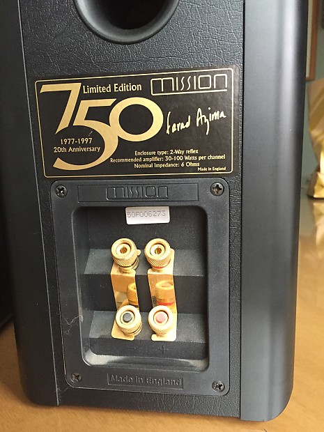 Model 750 Bookshelf Speakers 25th Anniversary