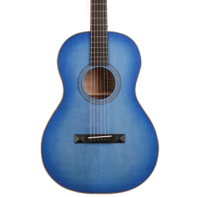 Bedell Seed to Song Parlor Acoustic Guitar - Quilt Maple and Adirondack Spruce - Sapphire - CHUCKSCLUSIVE - #822004 image 6