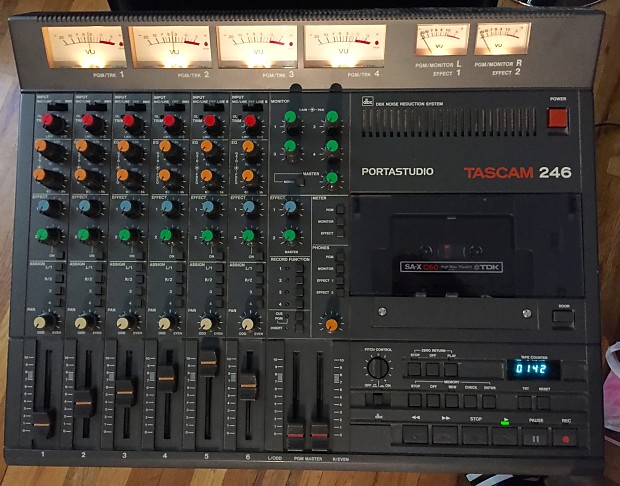 Tascam 246 *Completely Restored, Includes new type II cassette*