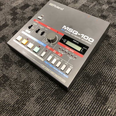 Vintage Roland Midi digital keyboard recorder MSQ-100 circa 1985 image 2