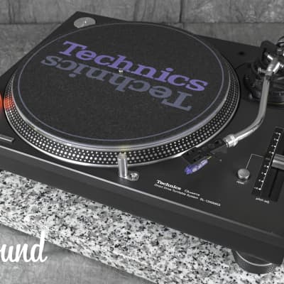 Technics SL-1200MK5 Black Direct Drive DJ Turntables in Very | Reverb