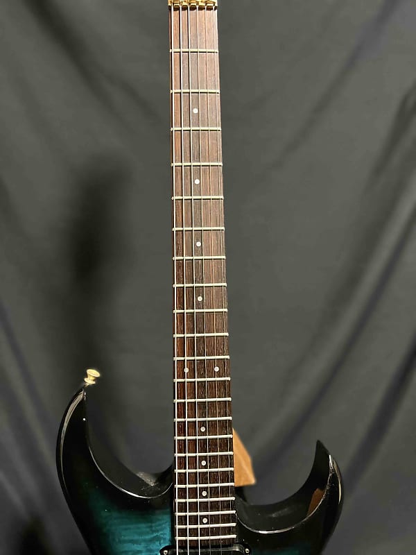 Fernandes FGZ-550 1990s - Quilted Green MIJ | Reverb