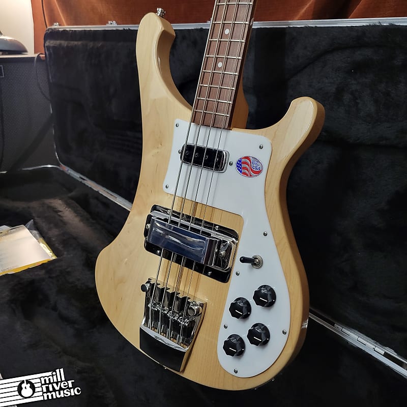 Rickenbacker 4003S Maple Glo Electric Bass 2022 w/ Hard Case