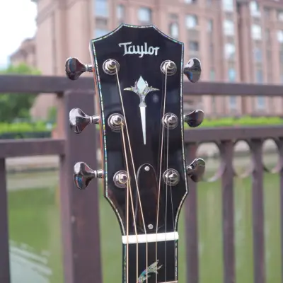 Taylor ps14ce FLTD sinker redwood&ebony limited accoustic guitar with pickup image 8