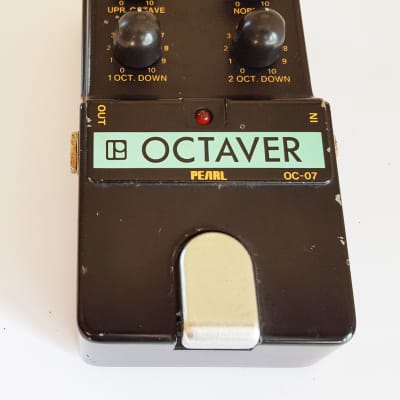 Pearl OC-07 OC07 Octaver Vintage Guitar Effects Pedal MIJ - FREE DELIVERY image 2