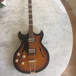 Circa 1967-1974 Hofner Bass 500/8 Rare Left Handed Lefty Collector Vintage image 6
