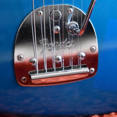 1997 Fender Japan O-Serial JM66 ’62 Reissue Jazzmaster Lake Placid Blue w/Matching Headstock CIJ Offset image 9
