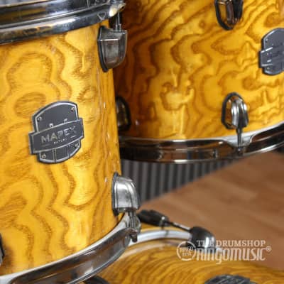 Mapex Saturn IV Exotic Maple Walnut Amber Burl 22" 5pz SV628XBMNL image 6