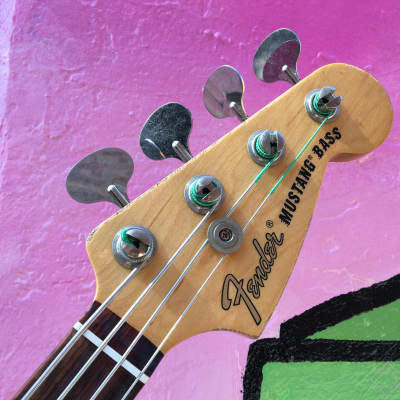 Fender JMJ Road Worn Mustang Bass - Daphne Blue image 8