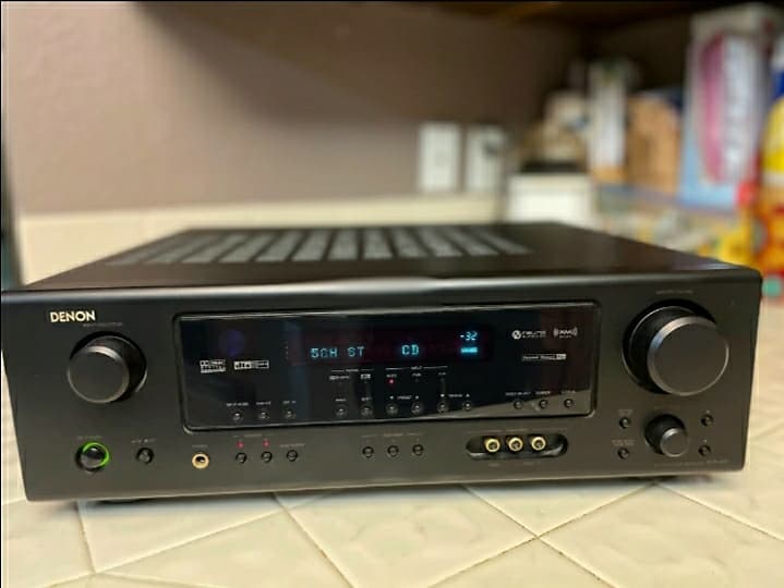 Denon AVR-487 5.1 Channel Surround Home Theater Receiver No Remote