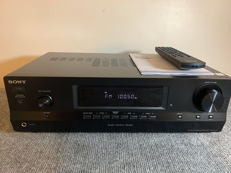 Sony STR-DH130 2-Channel Hi-Fi Receiver * Remote Control  			