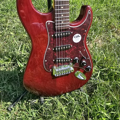 G&L S-500 Tribute Custom Black Made in Japan Fujigen Factory | Reverb