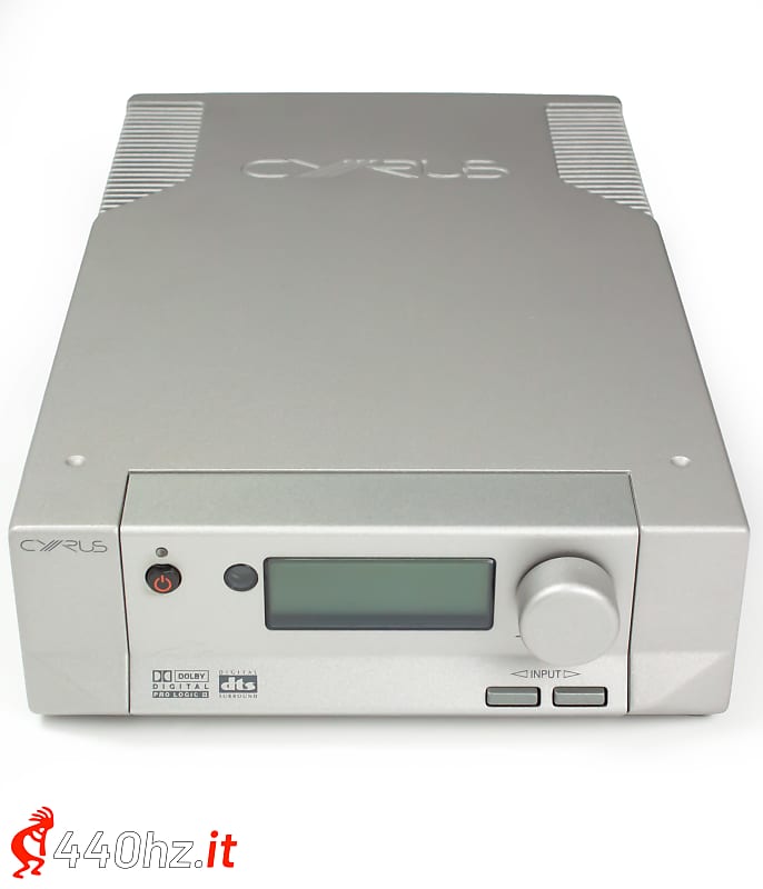 Cyrus AV8 Digital Surround Preamplifier 2000s - Silver image 1