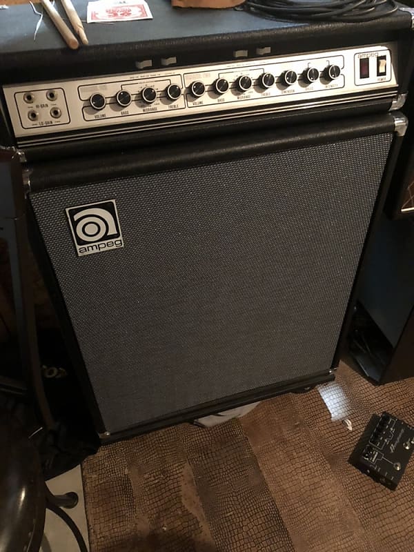 Ampeg B40 1976 Black | Reverb