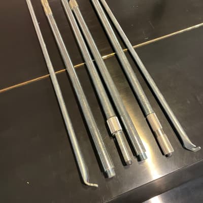 Fender Rhodes 02 brackets + legs set 02 adjustable and 02 regular / simple image 2