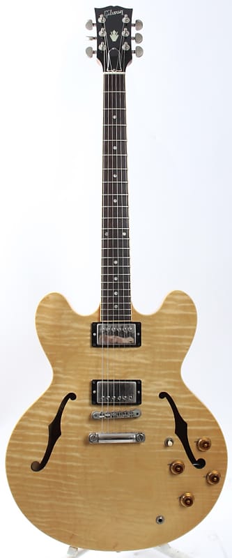 1997 Gibson ES-335 Dot antique natural image 1