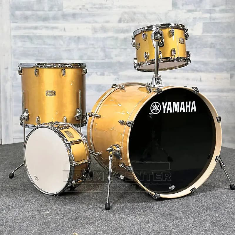 Yamaha Stage Custom Birch 4pc Drum Set 22/12/16/14 Natural | Reverb