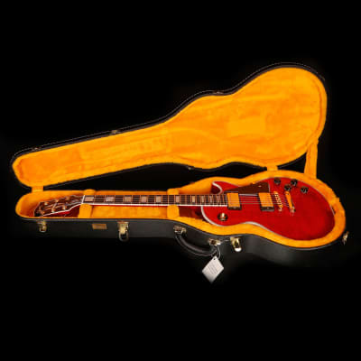 Gibson Les Paul Custom Figured, HAND SELECTED TOP Transparent Red Flame 9lbs 15.1oz image 11