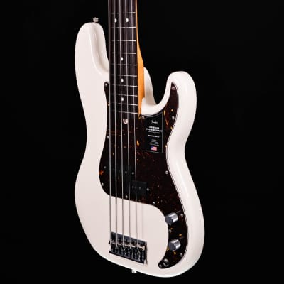 Fender American Professional II Precision Bass V, Rw Fb, Olympic White 9lbs 12.5oz image 5