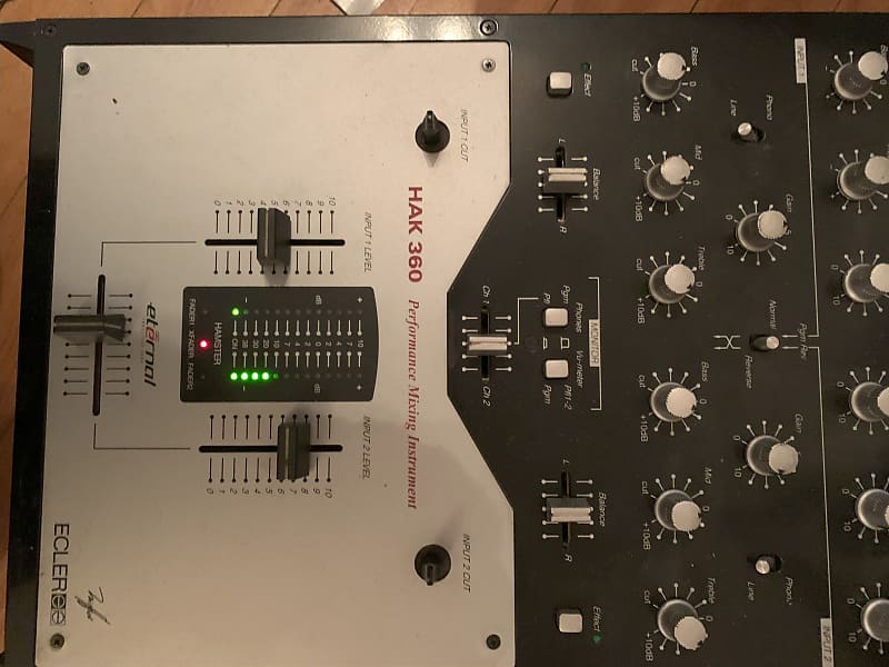 Ecler HAK360 2004 - Black Silver | Reverb