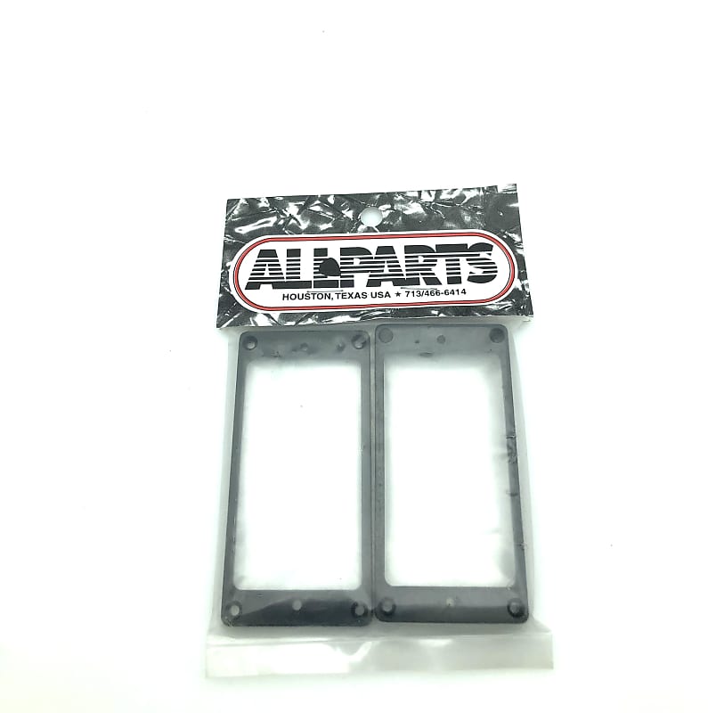 Allparts Humbucker Pickup Ring Set Black Reverb