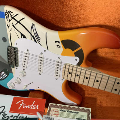 Fender Eric Clapton Stratocaster 2017 Hand Painted image 2
