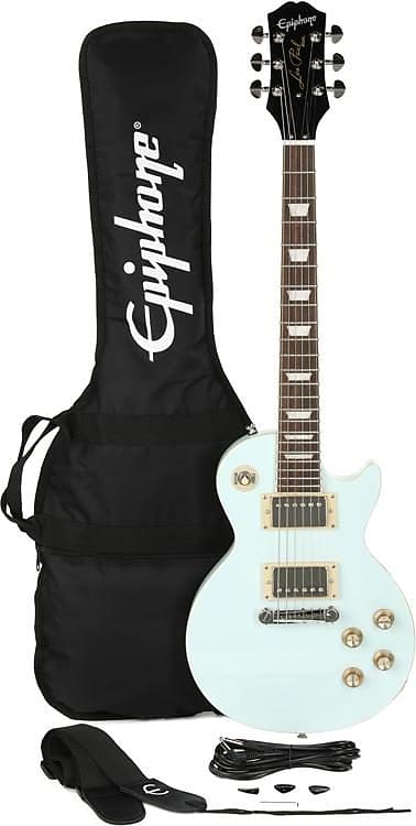 Epiphone Power Players Les Paul Pack " Mad Scientist " Ice Blue 3/4 image 1