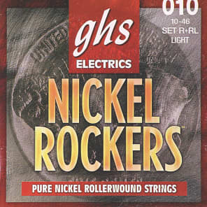 GHS R+RL Nickel Rockers Electric Guitar Strings - Light (10-46)