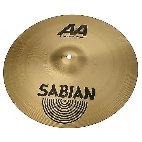 Sabian 15" AA Thin Crash Cymbal 2009 - 2010 image 1