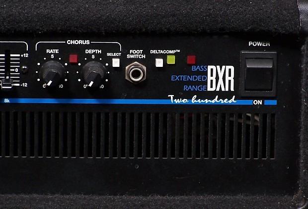Fender BXR Two Hundred BXR200 PR 286 PR286 Bass Head