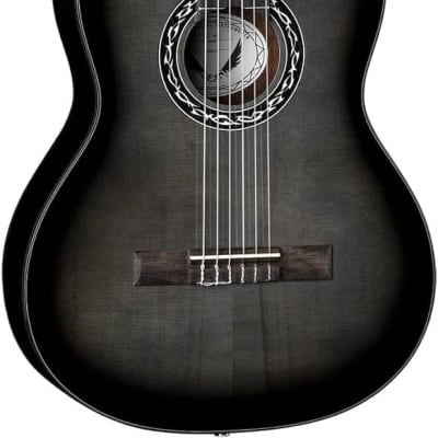 Dean Espana Classical Nylon Full Size Guitar, Black Burst (EC BKB) for sale