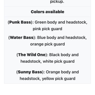 Flea bass Sunny Bass  2009-2011 Sunny Bass Orange body and headstock yellow pick guard image 7