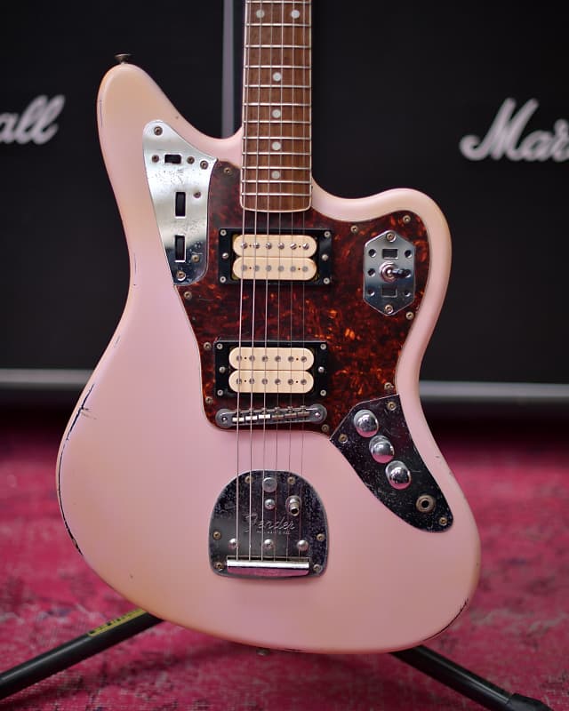 【激レア】Fender Japan Jaguarピンクペイズリー 激レア】Fender Japan Jaguarピンクペイズリー 激レア】Fender Japan